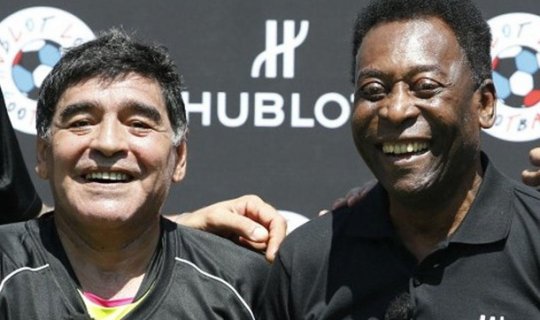 Pele və Maradona qarşılaşdı, nəticə sülh oldu