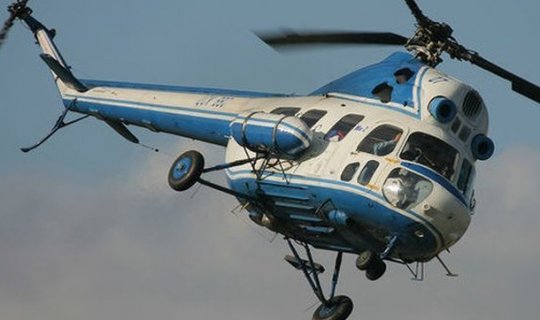 Rusiyada helikopter qəzası