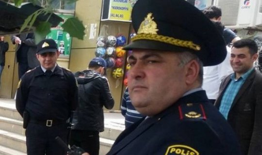 Ramil Usubov yol polisi rəisinin rütbəsini artırdı