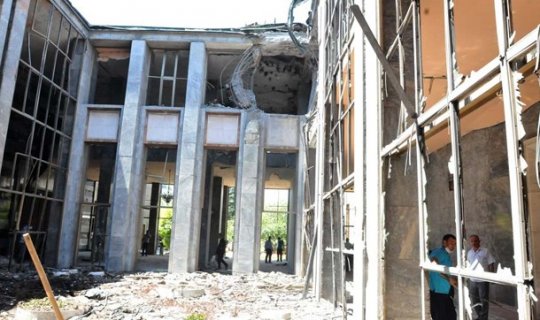 Türkiyə parlamentinin bombalanmış hissəsi muzeyə çevriləcək