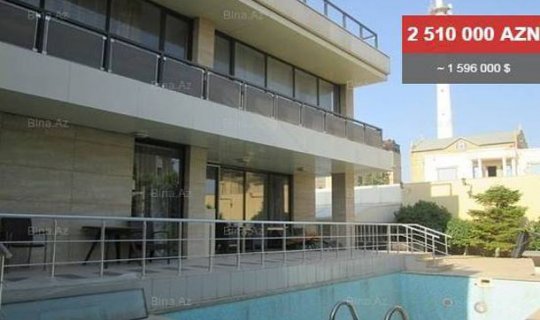 Azərbaycanın bu məşhur evi 2.5 milyona satılır