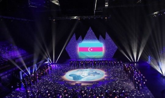 İlham Əliyev Şahmat Olimpiadasının açılışında
