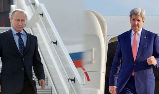 Səmərqənd hava limanı Putin və Kerrinin təyyarələrini qəbul etməyə hazırlaşır