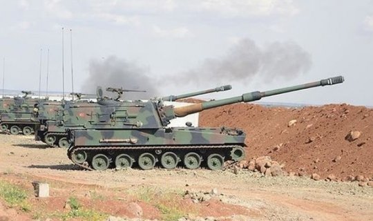 Türkiyə Silahlı Qüvvələri 67 İŞİD hədəfinə zərbələr endirib