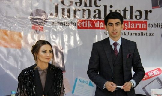 “Gənc jurnalistlər arasında etik davranışların təbliği” layihəsinin bağlanış mərasimi keçirildi