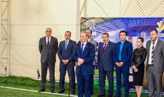 Gənc jurnalistlərin 1-ci futbol çempionatının açılış mərasimi baş tutub