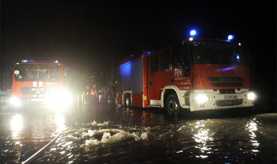 Su basmış yaşayış evlərindən 35 nəfər təxliyə olundu