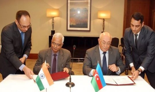 Azərbaycan ilə Hindistan arasında Protokol imzalandı