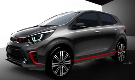 Kia Picanto modelinin eskizini təqdim etdi