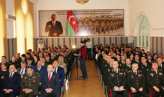 Səfərbərlik və Hərbi Xidmətə Çağırış üzrə Dövlət Xidmətinin yaradılmasının 5-ci ildönümü ilə bağlı tədbir keçirilmişdir