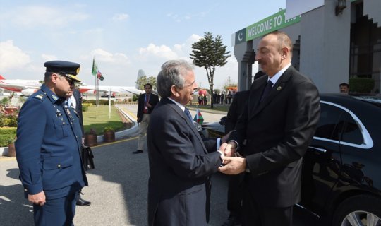 Azərbaycan Prezidentinin Pakistana səfəri başa çatıb