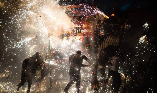 Meksikada atəşfəşanlıq festivalı