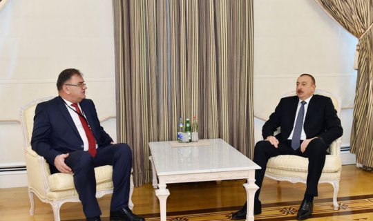 Azərbaycan Prezidenti Mladen İvaniçi qəbul etdi