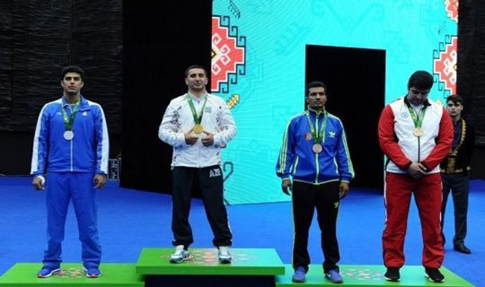 İslamiada: Rüfət Gülalıyev zorxana yarışlarında qızıl medala sahib olub