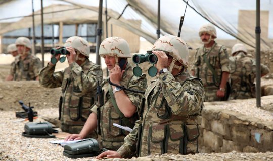 Azərbaycan ordusunun taktiki-xüsusi təlimi keçirilib