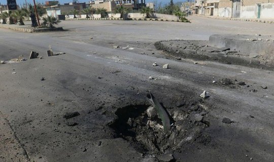 İŞİD terrorçuları Suriyanın şəhərini atəşə tutdular