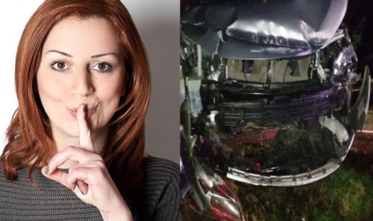 ANS-in tanınmış aparıcısı avtomobil qəzasına düşdü