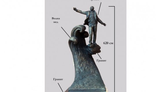 Kiyevin mərkəzində Müslüm Maqomayevin heykəli ucaldılacaq