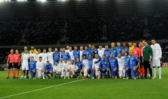 Dünya futbolunun ulduzları Tiflisə toplaşdı