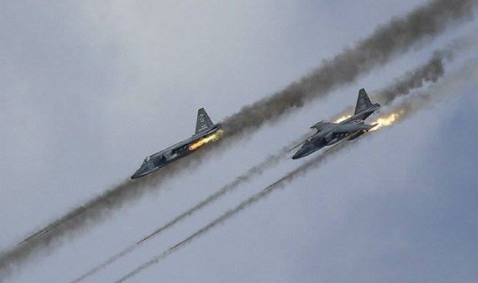 Rus qırıcıları İŞİD-i bombaladı