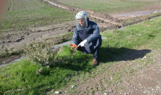 Cocuq Mərcanlıda partlamamış hərbi sursat aşkarlandı