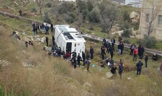 Bakıda avtobusu aşıran sürücü ilə bağlı ŞOK FAKT