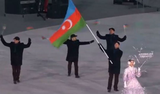 Azərbaycan nümayəndə heyəti Qış Olimpiadasının açılış mərasimində