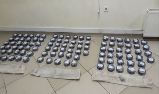Sərhəddə  52 kiloqramdan çox heroin saxlanıldı