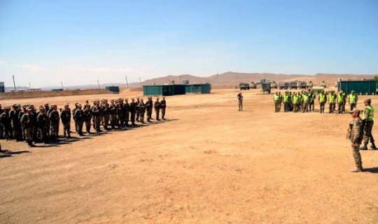 Azərbaycan Ordusunun kəşfiyyat bölüyünün təlimi keçirilir