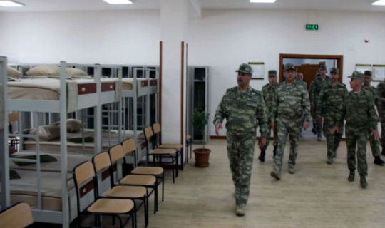 Zakir Həsənov yeni hərbi hissənin açılışında