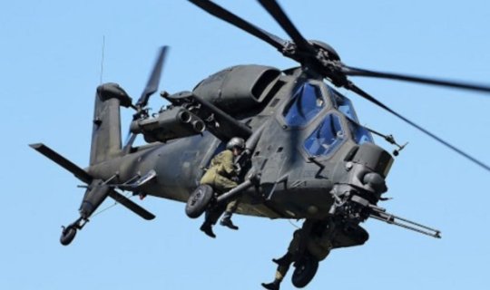SON DƏQİQƏ: Tərtərdə zədələnən döyüş helikopteri peşəkarlıqla öz ərazimizə endirilib
