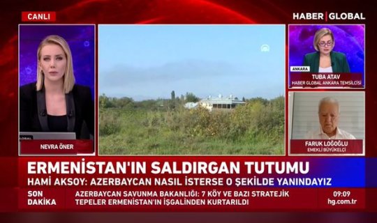 “HaberGlobal”da Azərbaycan-Ermənistan cəbhəsindəki son vəziyyət müzakirə edilir - CANLI YAYIM