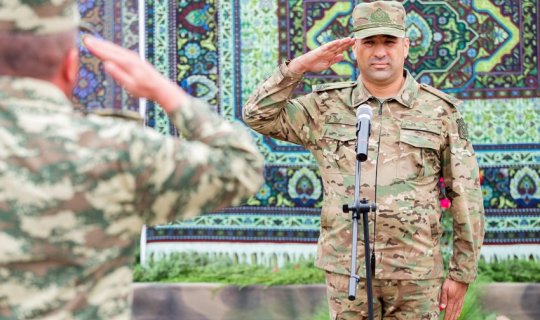 General-mayor Mayis Bərxudarov: “Düşməni sona qədər məhv etmək uğrunda vuruşacağıq”