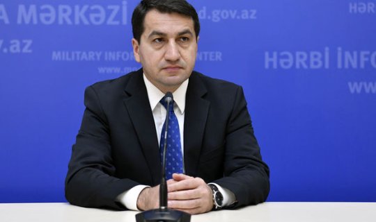 Hikmət Hacıyev: “Ermənistan rəhbərliyi saxta propaqanda və dezinformasiya ilə məşğuldur”