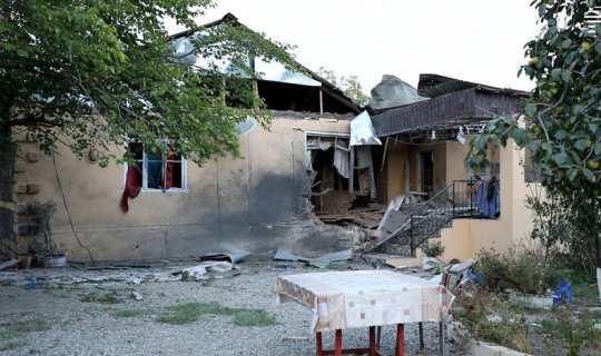 Ermənistan silahlı qüvvələri mülki obyektləri atəşə tutmağa davam edir