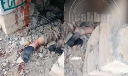 Erməni işğalçıları postdan qaçmasın deyə qandallanırlar - VİDEO