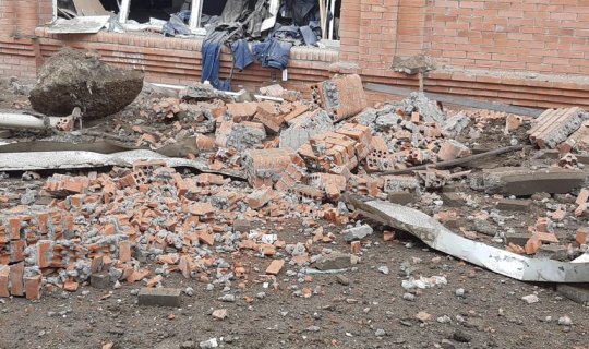 Ermənilərin Gəncəyə atdığı raket nəticəsində 3 mülki şəxs yaralanıb