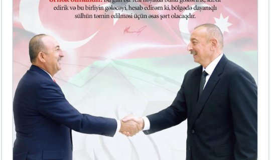 İlham Əliyev: “Türkiyə Azərbaycan birliyi bütün dünya üçün örnək olmalıdır” - FOTO
