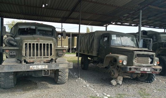 Düşmənin məhv edilən döyüş texnikaları - SİYAHI