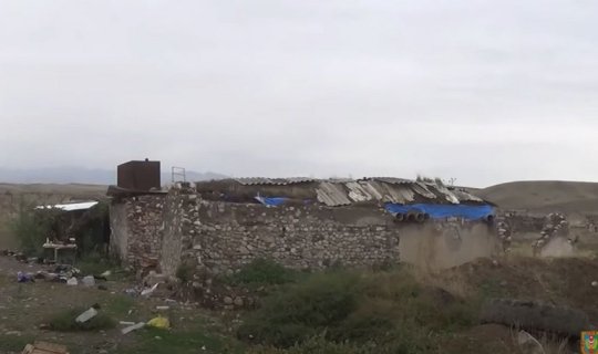 İşğaldan azad olunan Şəybəy kəndinin görüntüləri
