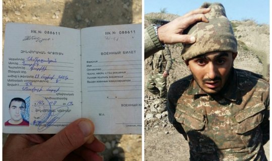 Daha bir erməni işğalçı təslim oldu - YENİLƏNİB + FOTO