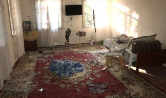 Düşmən təxribatı nəticəsində həlak olan Goranboy sakininin evindən VİDEOREPORTAJ
