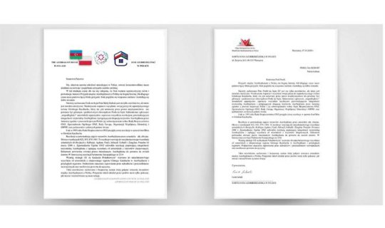 Soydaşlarımız polyak deputatın yolverilməz hərəkətinə sərt etirazlarını bildiriblər