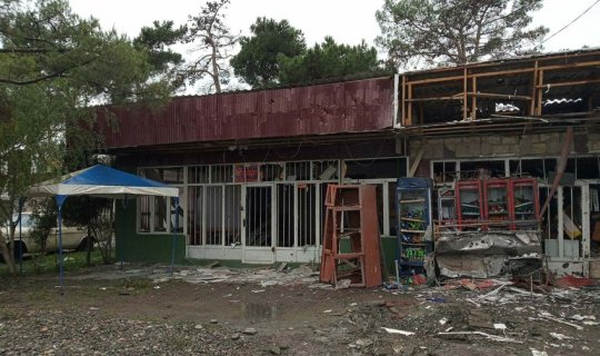 Ermənilər Bərdə və Ağdamı intensiv atəşə tutur