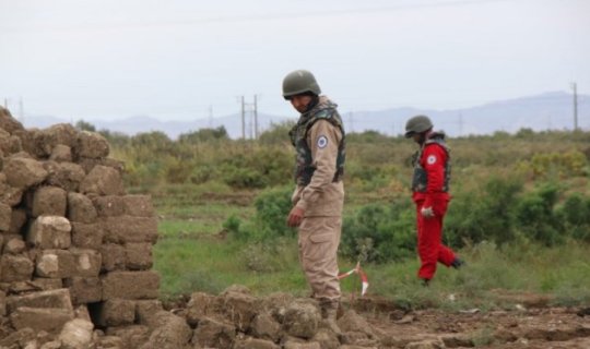 Düşmən bir daha qadağan olunmuş raketlərdən istifadə edib