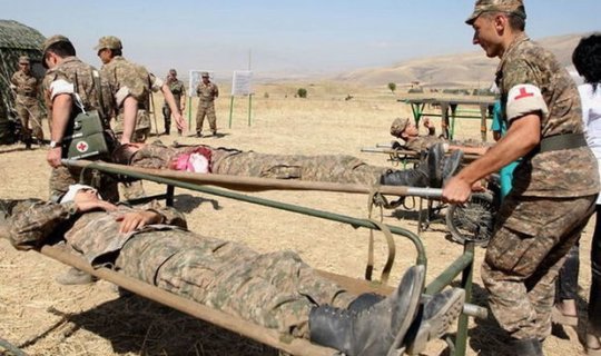 Ermənistan ordusu itkilərinin sayını açıqladı