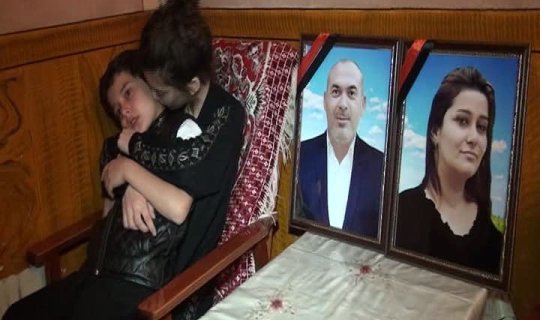 Gəncədə ata və anasını bir gecədə itirən uşaqlar - FOTO