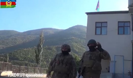 İşğaldan azad olunan Hadrut qəsəbəsi - VİDEO