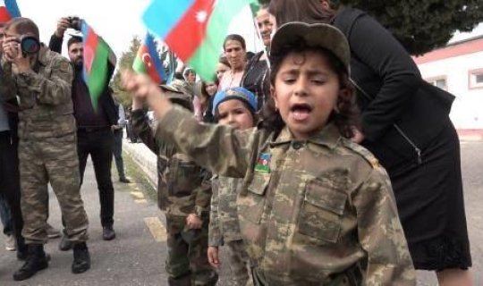 Xocavənddə qələbə yürüşü keçirildi - VİDEO
