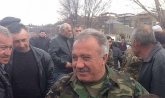 “Yakrapah” hərbi təşkilatının sədri yaralanıb